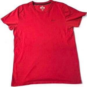 Hollister Vibrant Red Short Sleeve Tee